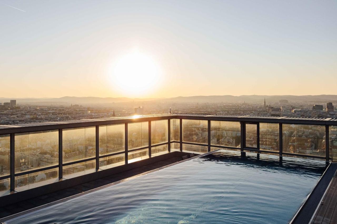 Design Apartment With Amazing View Over Vienna 2 Zewnętrze zdjęcie