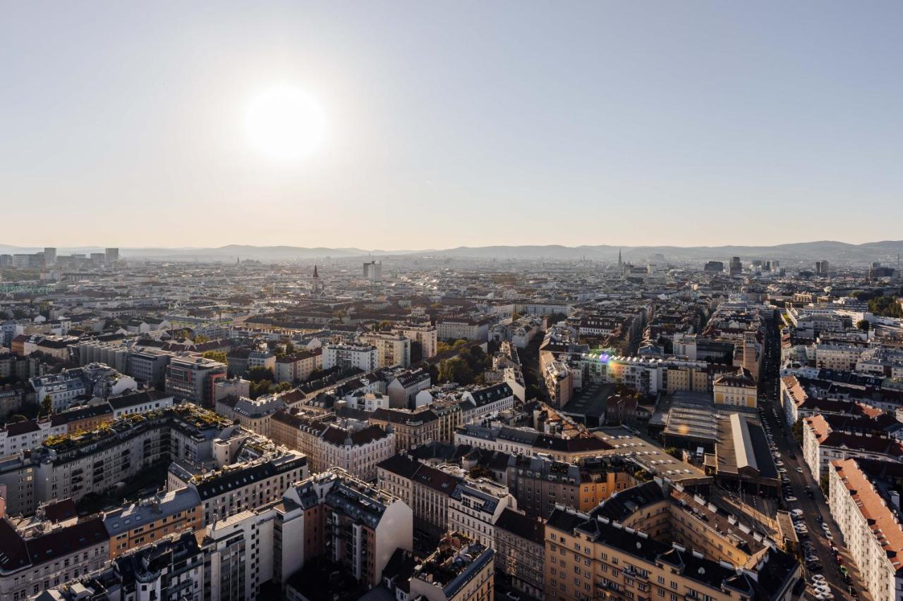 Design Apartment With Amazing View Over Vienna 2 Zewnętrze zdjęcie