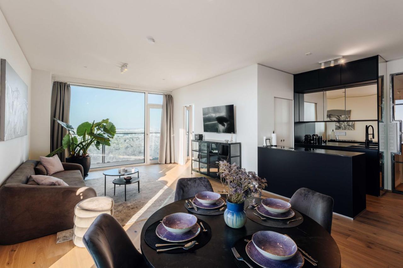 Design Apartment With Amazing View Over Vienna 2 Zewnętrze zdjęcie